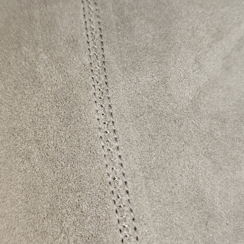 Isabel Marant Denvee Cowboy Boots - Women's Size 39 - Knee High Taupe Suede - Picture 13 of 15